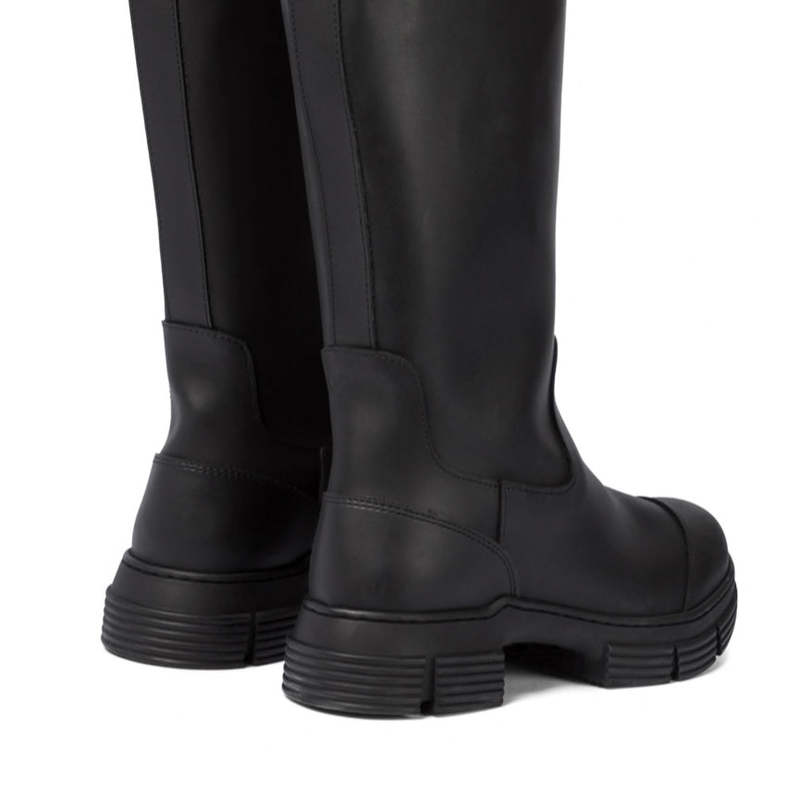 靴 GANNI Recycled Rubber Country Boot Ganni Recycled Rubber Country Boot – Cycle Platform