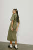 Muse the Label Mari Dress - Khaki - Thumbnail 3