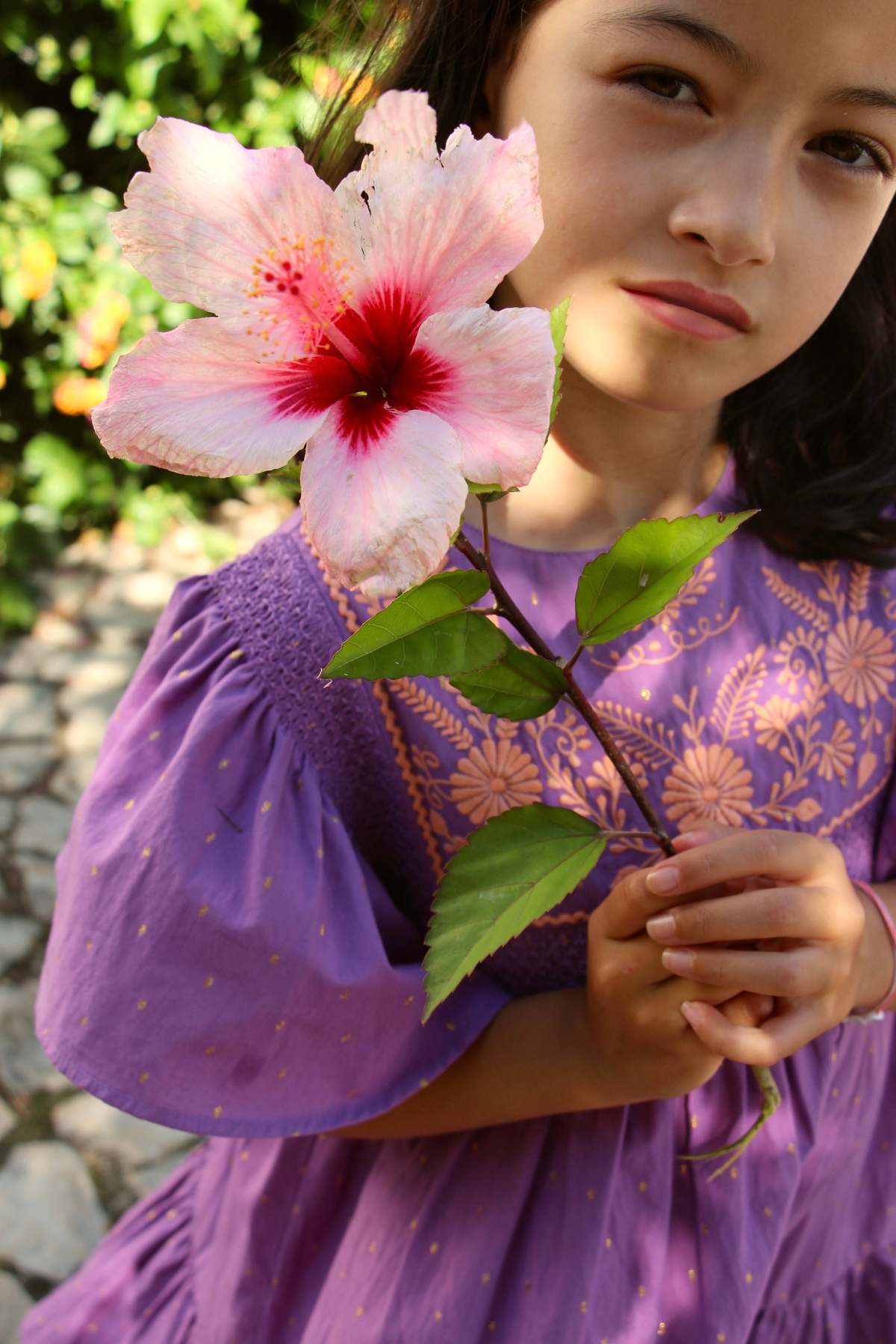 Kids Bonjour Diary Rosalie Dress - Purple | Garmentory