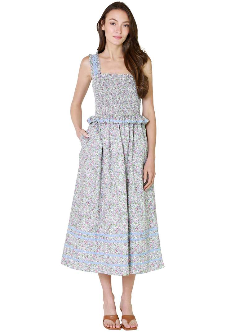 chinese dress ladies Joelle Mini Dress, in Dainty White Lace