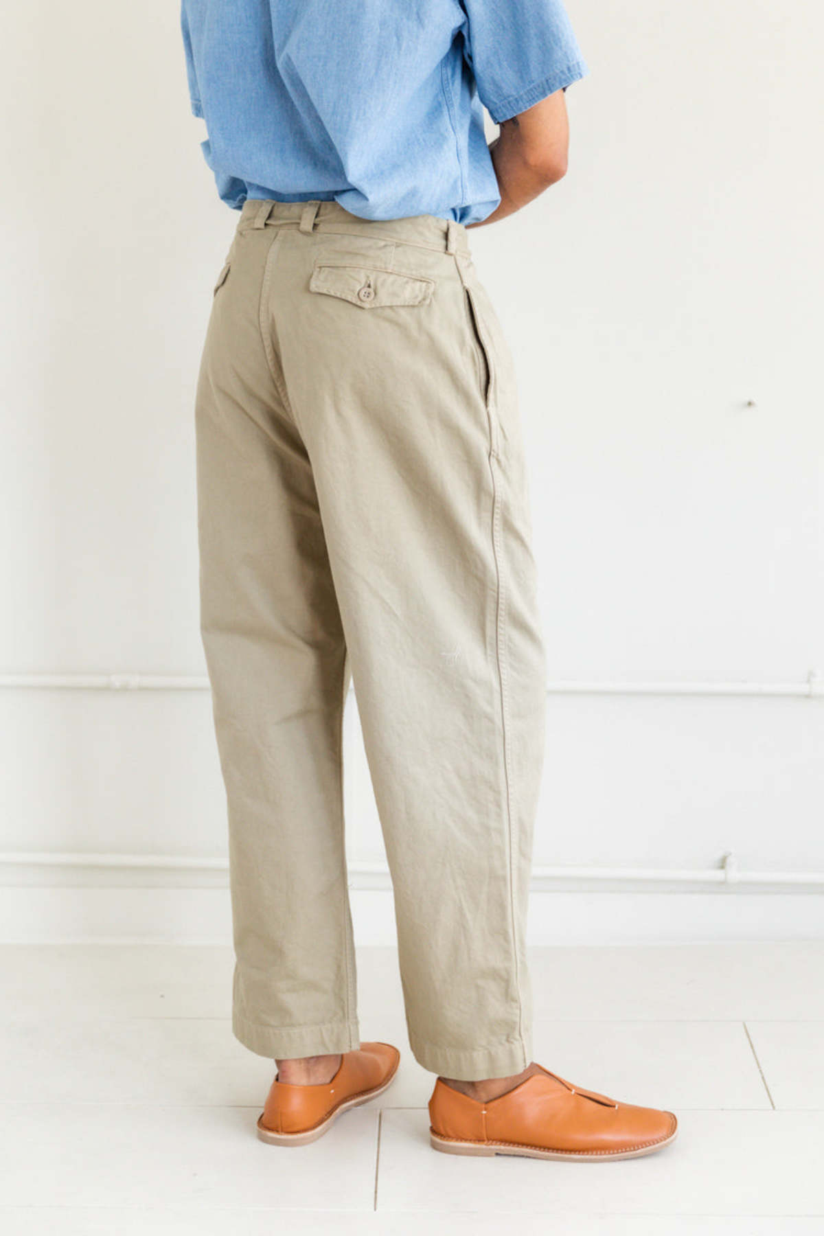 パンツ orslow M-52 French Army Wide Trouser orSlow M-52 French Army Trouser (Wide Fit) - Black | Article.