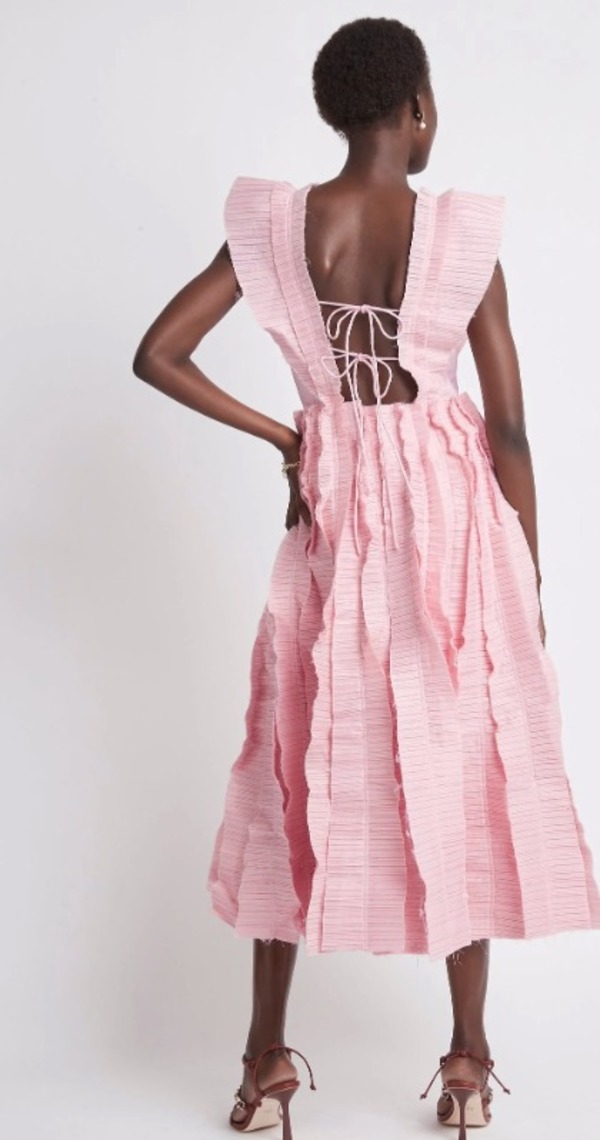 Aje Hybrid Midi Dress