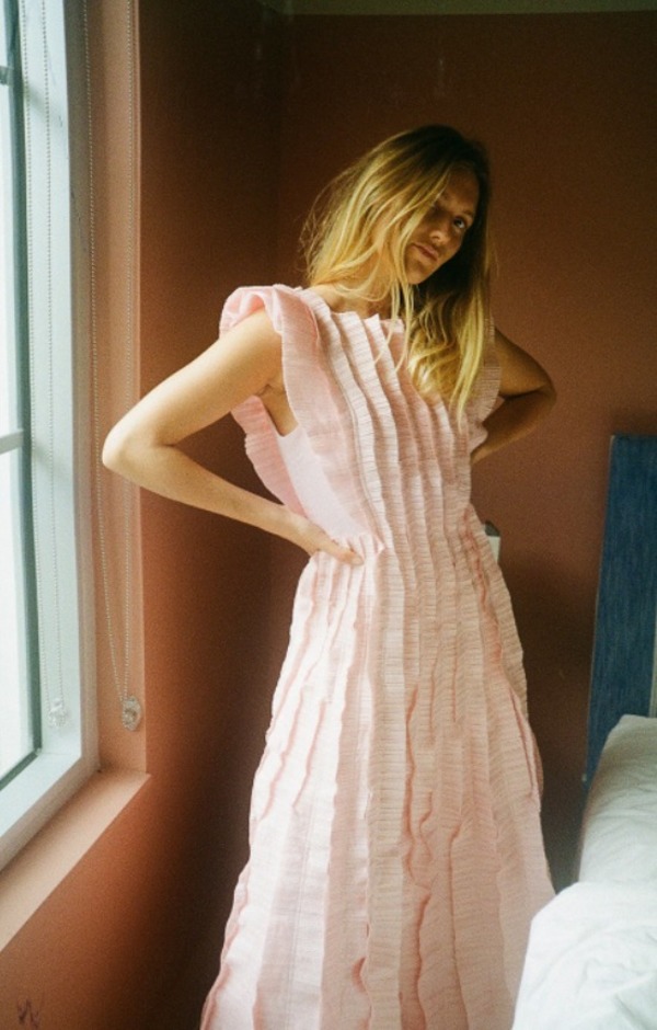 Aje Hybrid Midi Dress