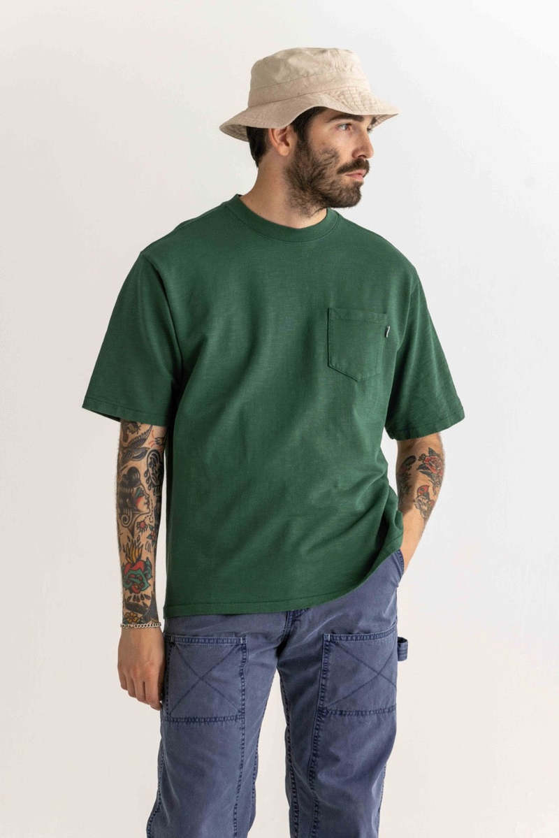 General Admission Short Sleeve Slub Jersey Hunter