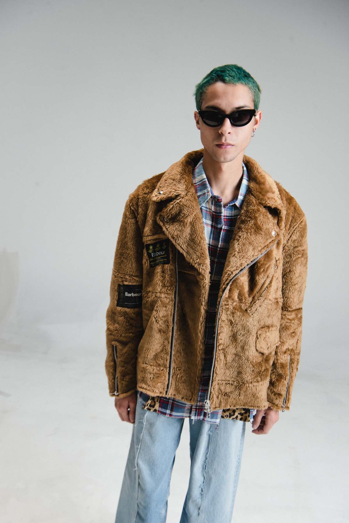 OLDPARK Barbour OVERSIZED RIDERS JACKET 【公式通販】
