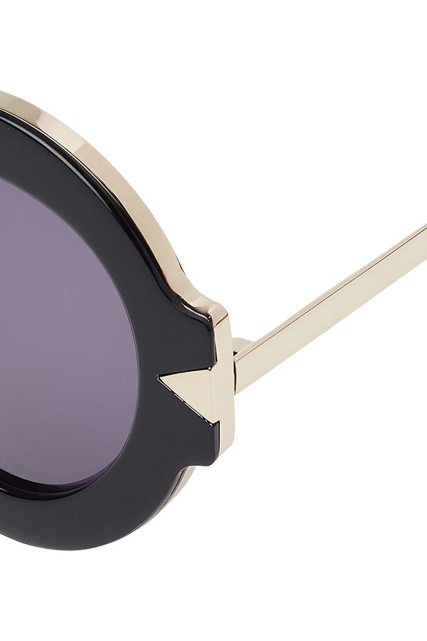 Karen Walker Maze Round Sunglasses Karen Walker Maze Round Sunglasses is available for purchase  main image 4