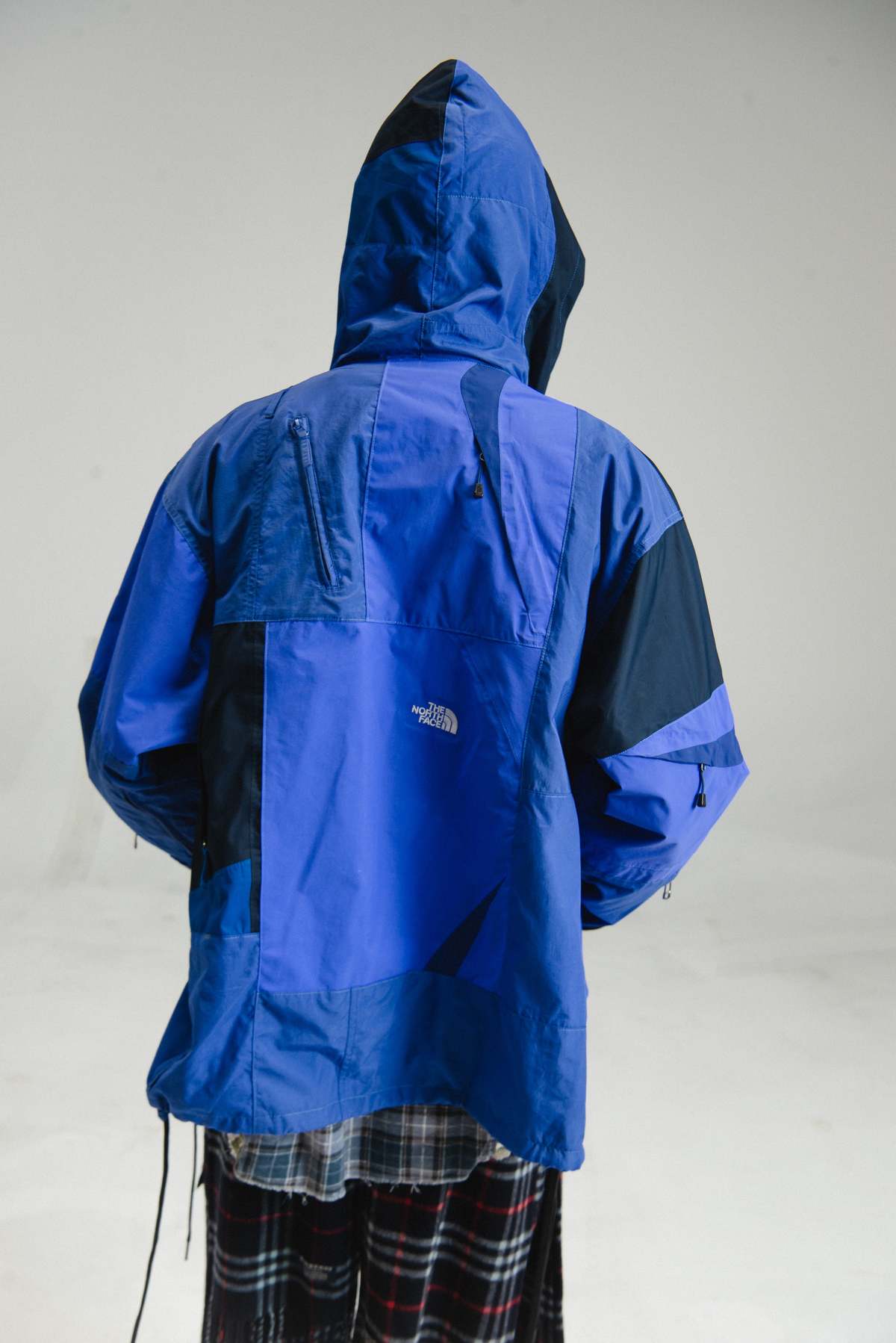 Old Park Oversized Outdoor Mexican Parka - Blue | Garmentory