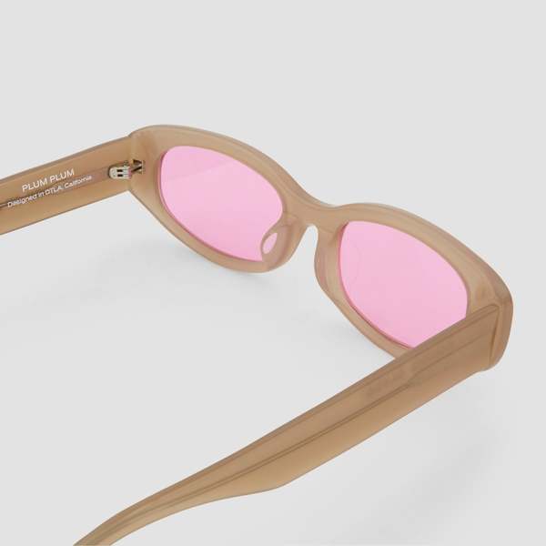 Bonnie Clyde Plum Plum Sunglasses - Brown/Pink | Garmentory