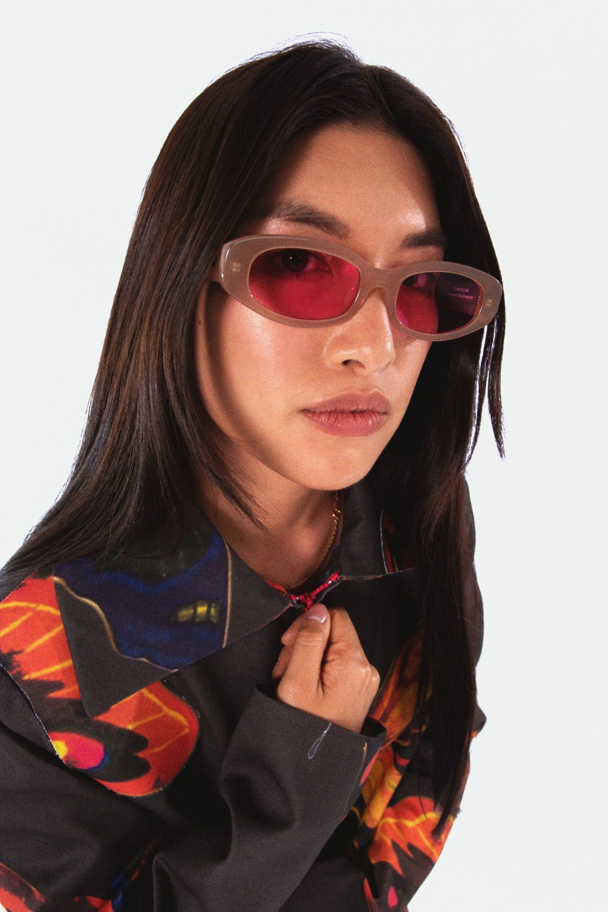 Bonnie Clyde Plum Plum Sunglasses - Brown/Pink | Garmentory
