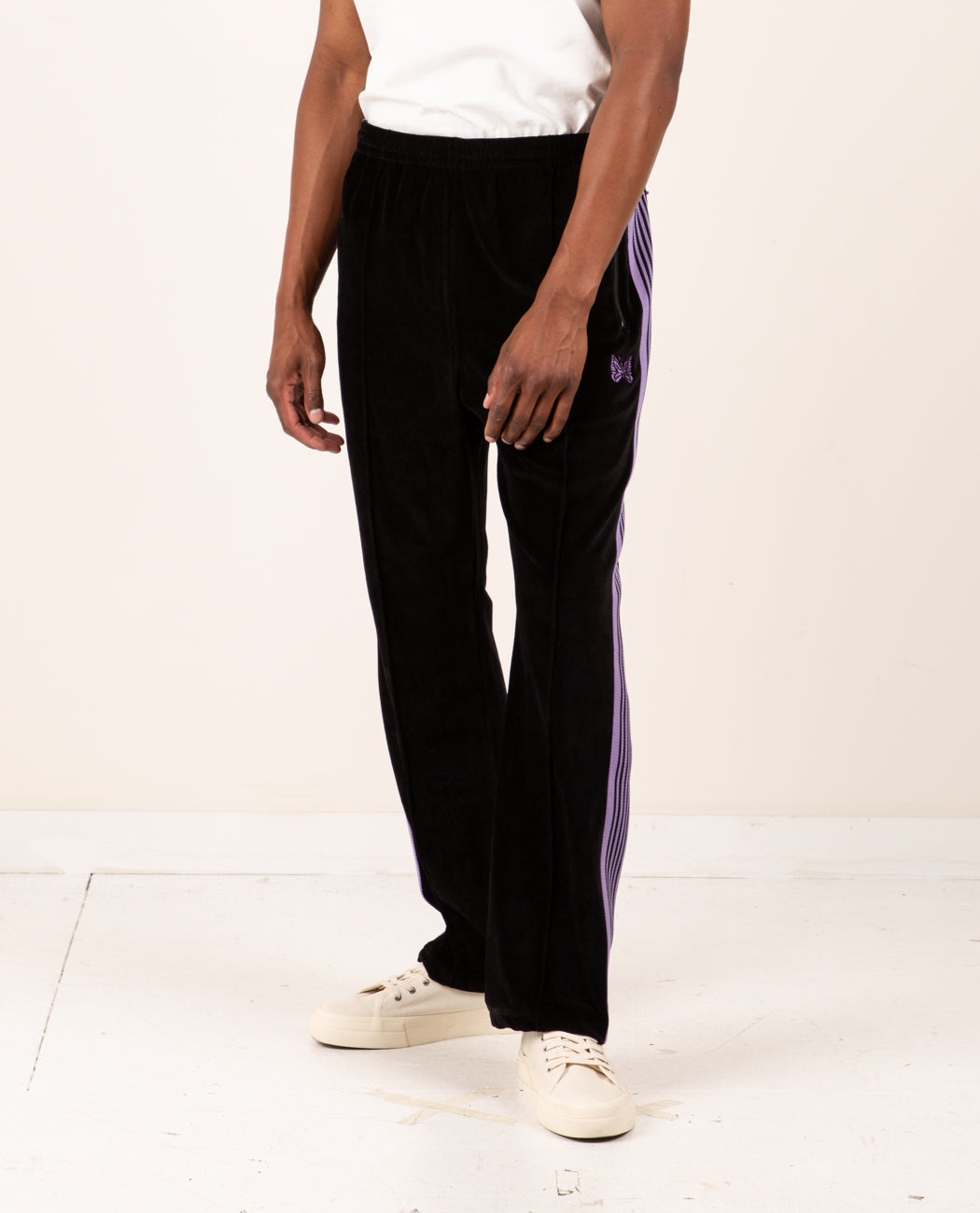 Velour-Narrow-Track-Pant-Black