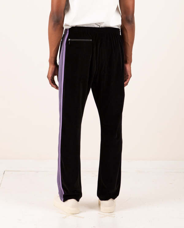 Needles Velour Narrow Track Pant - Black | Garmentory