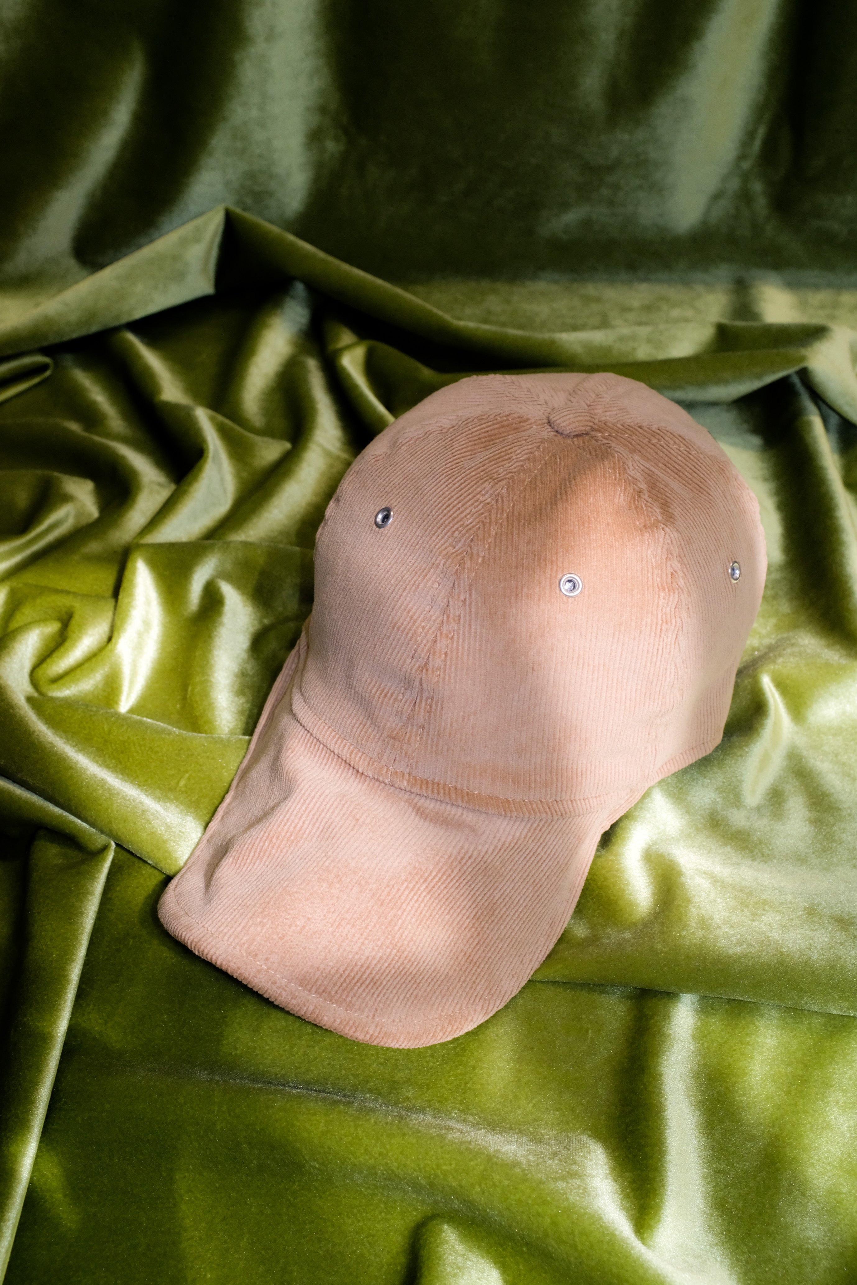 Camiel Fortgens Small Rib Corduroy Cap - Camel | Garmentory