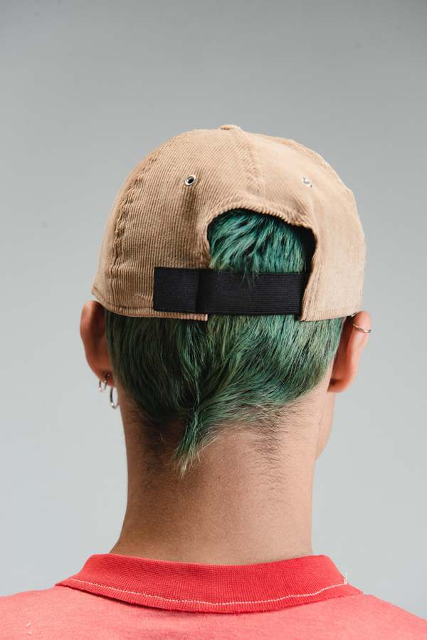 Camiel Fortgens Small Rib Corduroy Cap - Camel | Garmentory