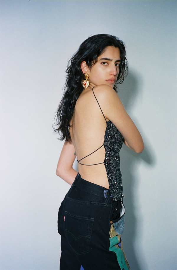 Maryam Nassir Zadeh Thea Top Stardust Garmentory