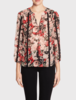 Joie Eber Blouse - red - Thumbnail 1