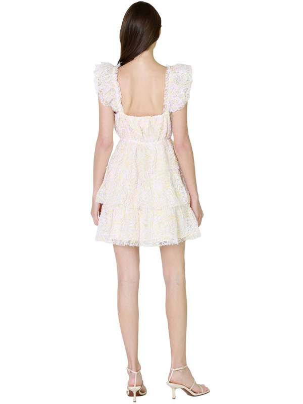 express ivory lace dress Ivory Lace Sweetheart Maxi Dress main image 0