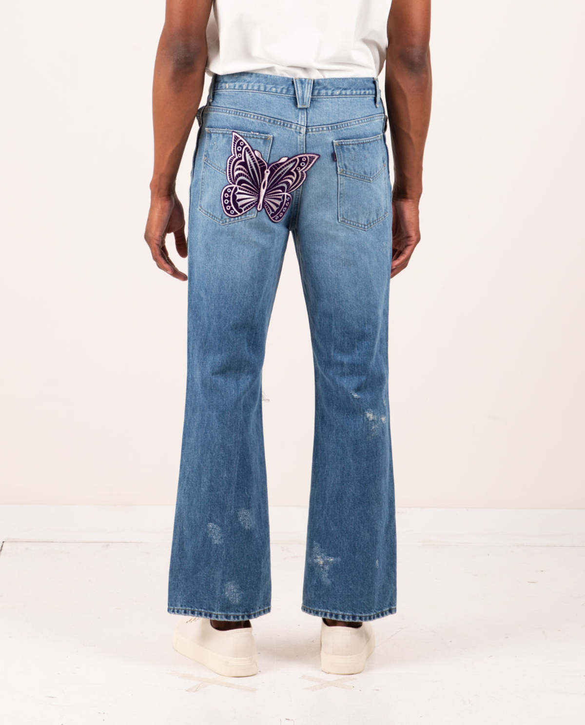 Lサイズ ニードルスAssorted Patches straight Jean KP139-Needles-Assorted-Patches