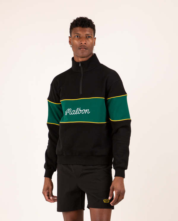 スウェット・トレーナー Malbon Golf Malbon Windbreaker Base Layer BLACK MAN M4321PIN Malbon Golf Legacy Collection Drop Two | Hypebeast