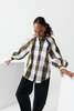 Kowtow Ella Shirt - Khaki Check - Thumbnail 2