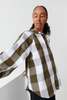 Kowtow Ella Shirt - Khaki Check - Thumbnail 6