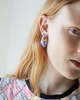 Mounser Marshmallow Earring - Lavender - Thumbnail 1