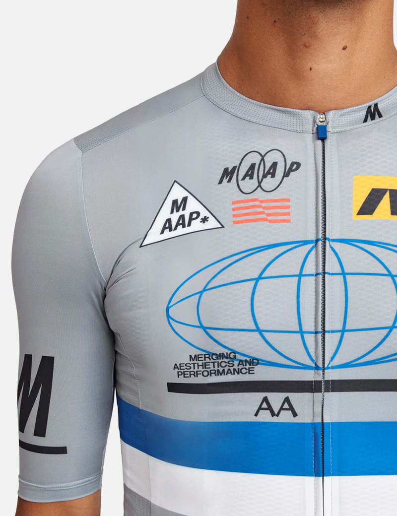  Axis pro fit jersey Sサイズ MAAP Axis Pro Jersey - Storm Grey | Garmentory