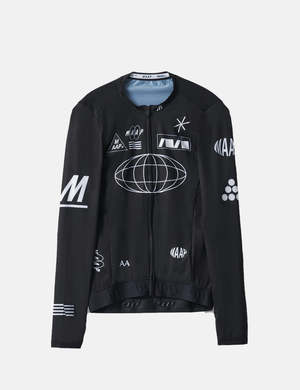 MAAP Axis Pro Jersey Long Sleeve - Black | Garmentory