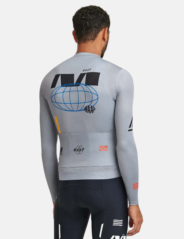  Axis pro fit jersey Sサイズ MAAP Axis Pro Jersey Long Sleeve - Storm Grey | Garmentory