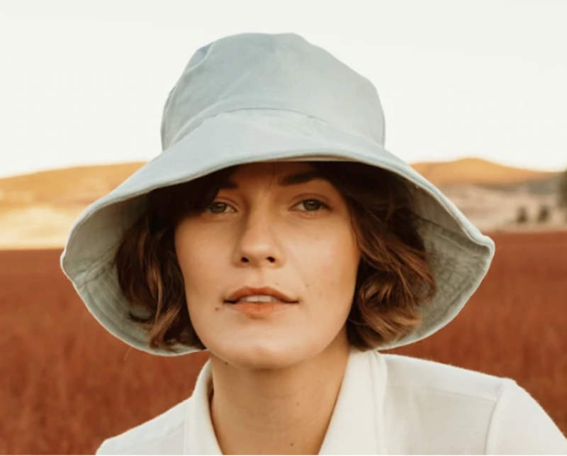 NEW FREYA women\'s cassia short brim bucket hat in ice blue BUCKET HATS – Freya main image 3