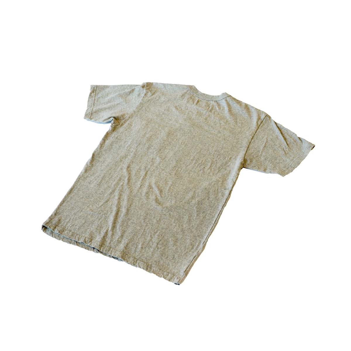 National Athletic Goods Pocket Tee Lightweight Mock Twist Jersey Ash Grey - Image 4 of 4