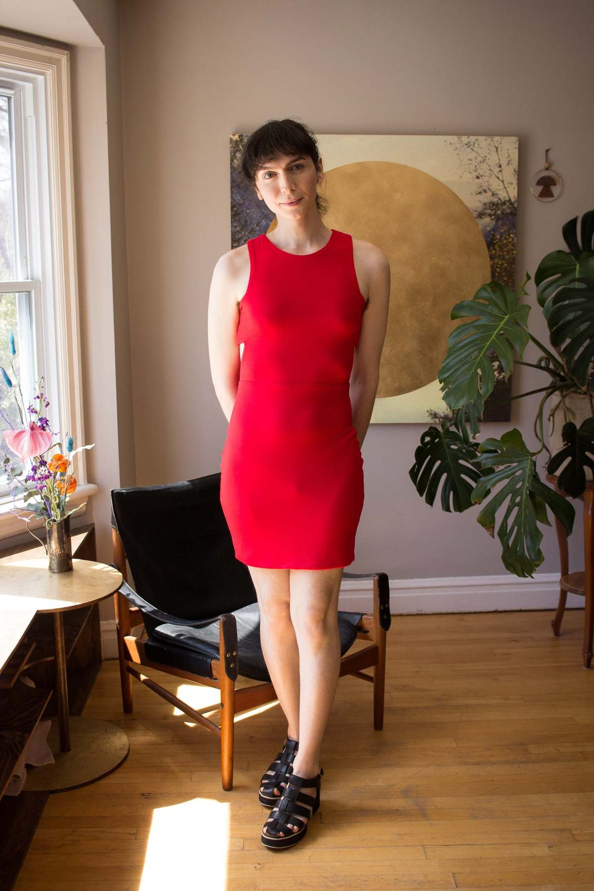 open lace back dress Puma main image 0