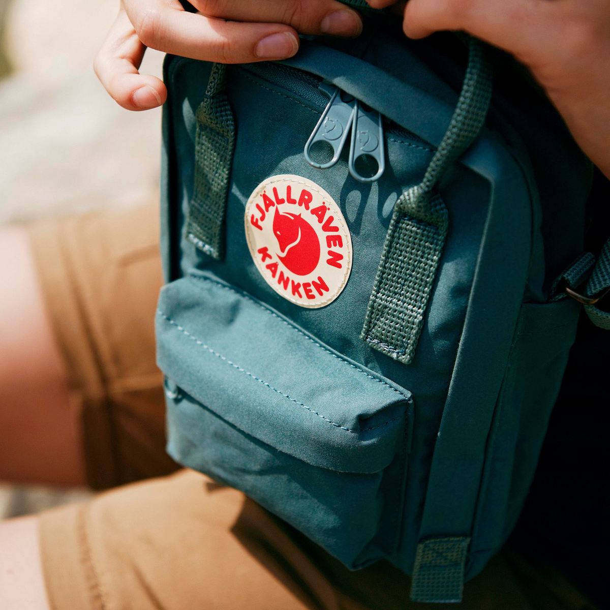 kanken mini classic backpack glacier green Knken The Mini Kanken Glacier Green Kanken Ocean