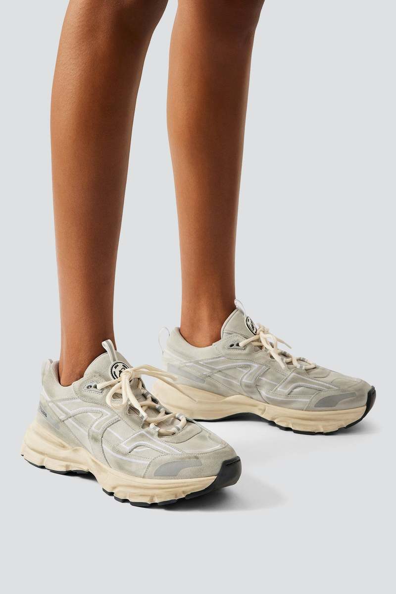 Axel Arigato Distressed Marathon R-Trail Sneaker - Grey