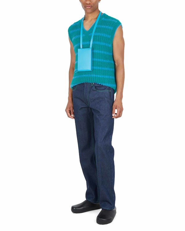Jacquemus Le De-Nimes Fresa Blue Jeans - BLUE | Garmentory