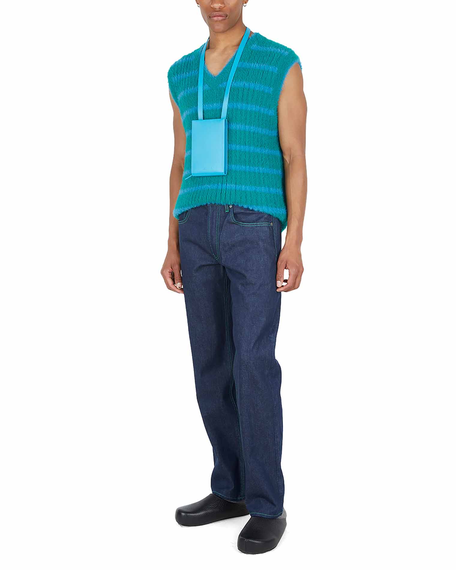 Jacquemus Le De-Nimes Fresa Blue Jeans - BLUE | Garmentory
