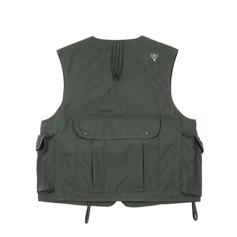 トップス South2West8 tenkara vest South2 West8 (サウスツーウエストエイト) Tenkara Vest - Wax Coating