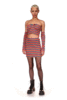 Anna Sui Rainbow Stripe Tube Top - Rainbow - Thumbnail 2