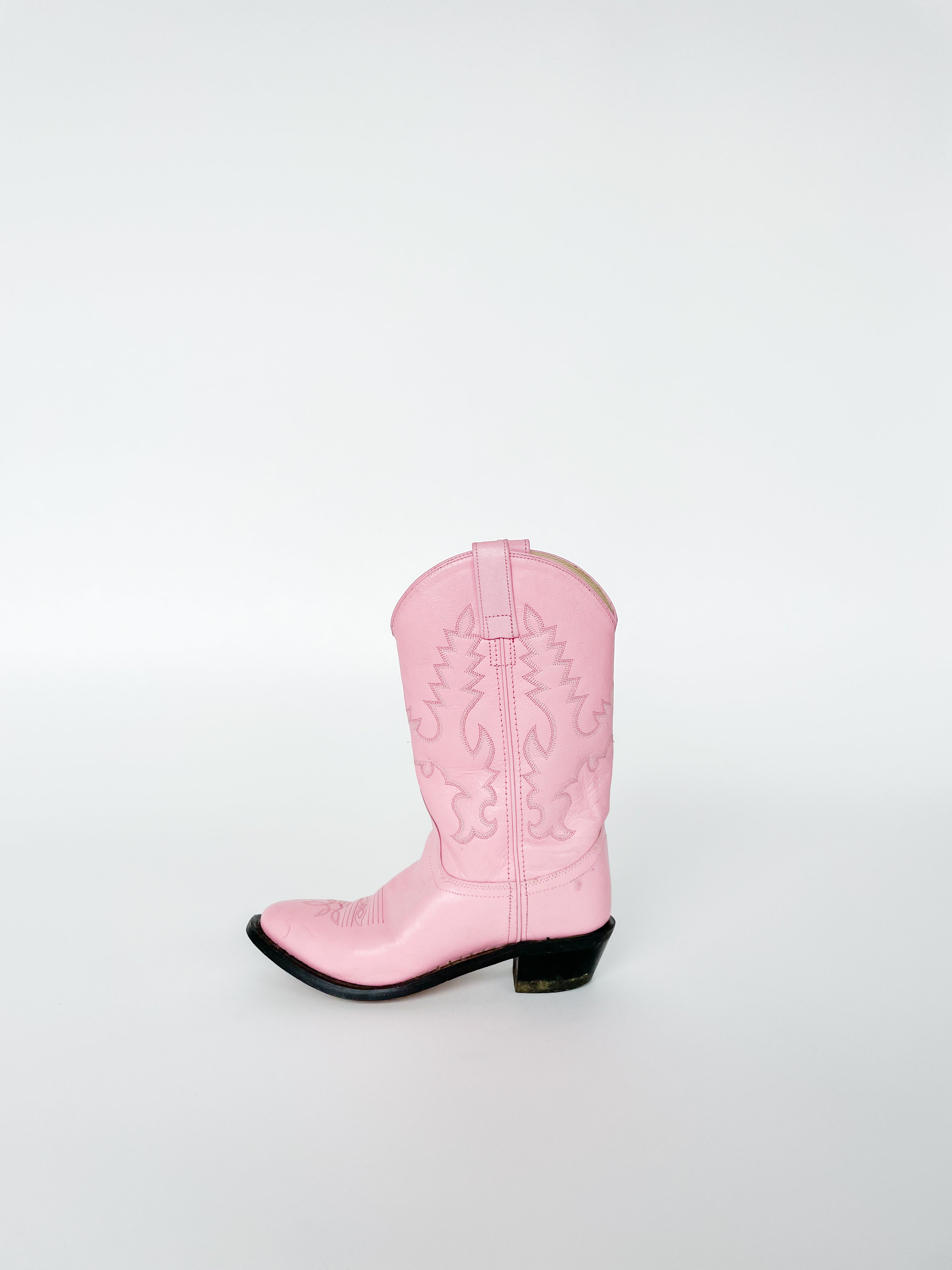 Cowboy Boots Baby Pink Garmentory