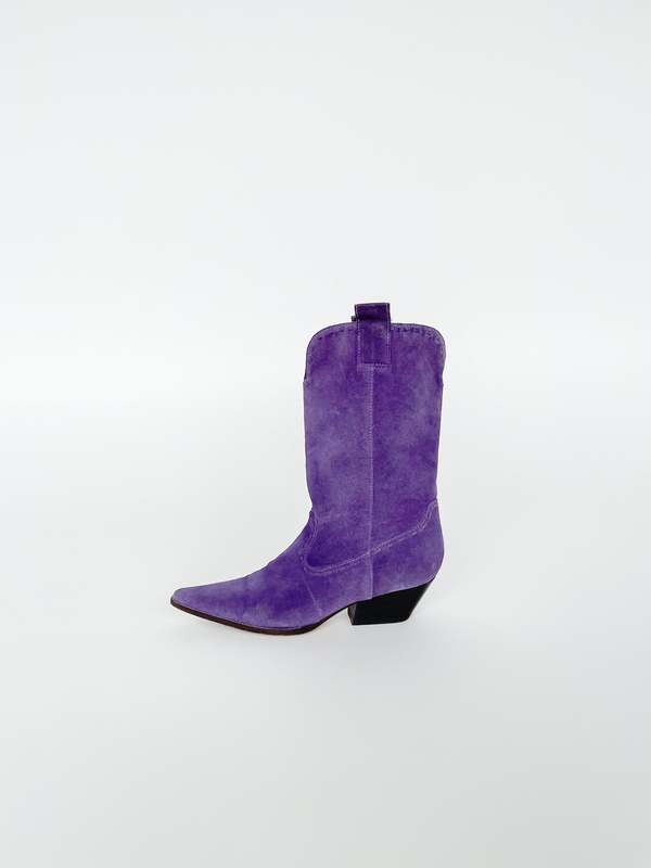 Suede Cowboy Boots | Garmentory