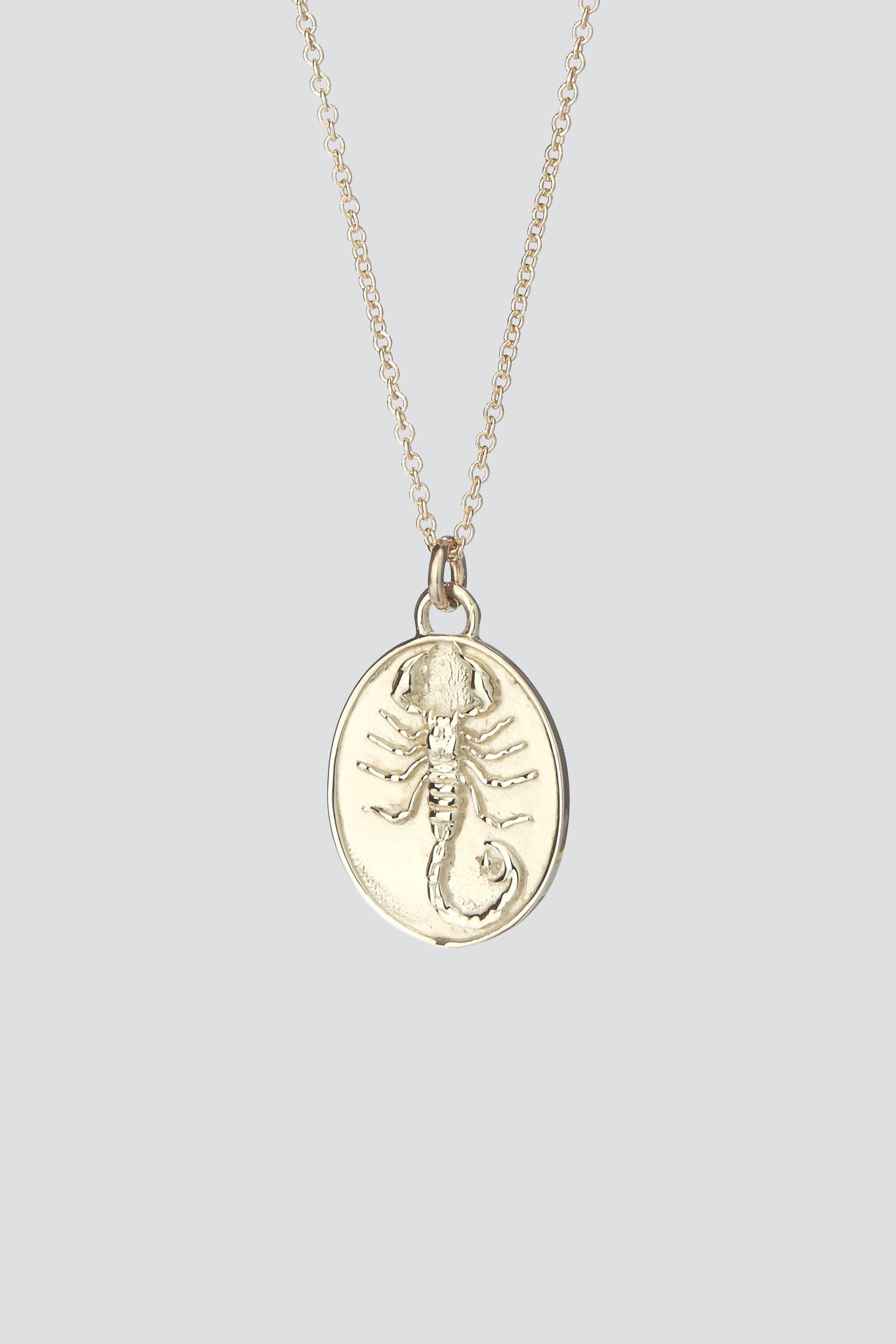 Talon 14K Gold Scorpio Necklace 