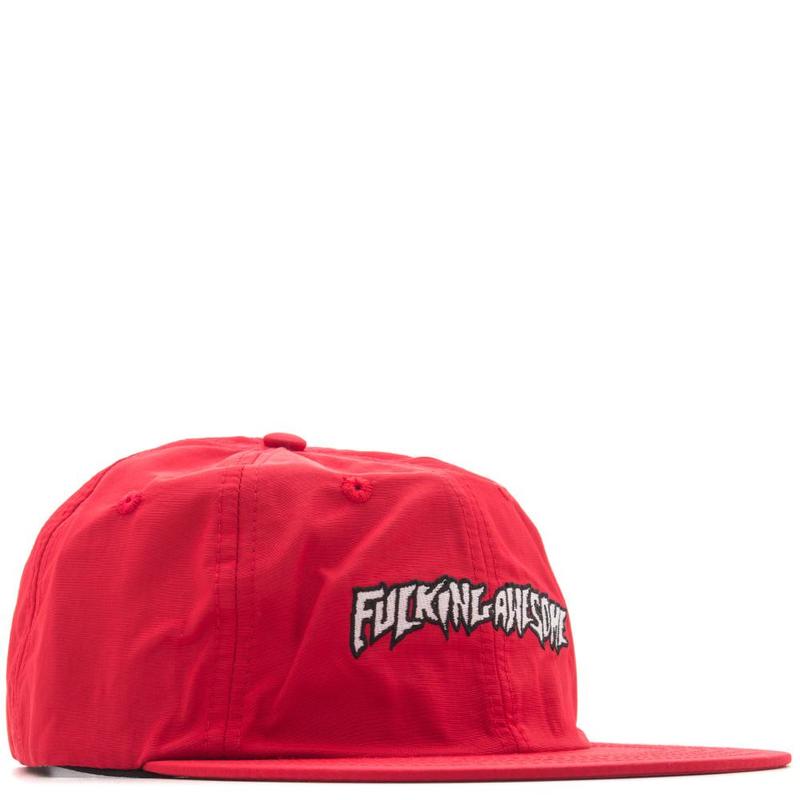 【FUCKING AWESOME】PBS LOGO SNAPBACK MAROON Scanner Warp Stamp Trucker Hat – Fucking Awesome