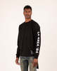 NEON DENIM BRAND La Brea Ave L/S Tee - Black - Thumbnail 1