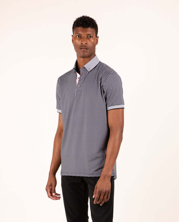 GREYSON グレイソン WOLVESTOOTH ポロシャツ M GREYSON Wolvestooth Polo - Shepherd Black | Garmentory