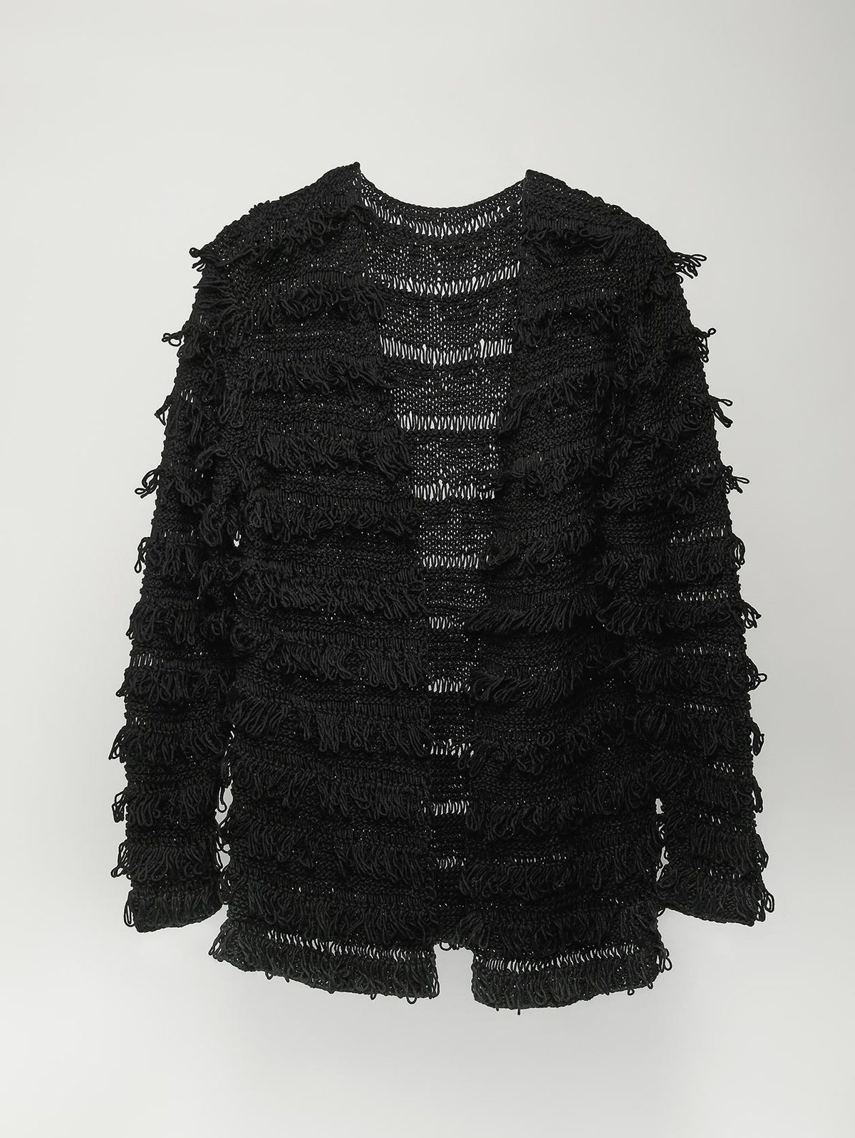 Latierra Alpaca Laura Looped Cardigan | Garmentory