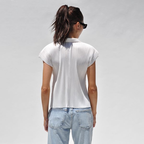 Pleats Please by Issey Miyake May S/S Button Down Shirt