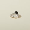 Lindsay Lewis Sway Ring - Sterling Silver/Onyx - Thumbnail 5
