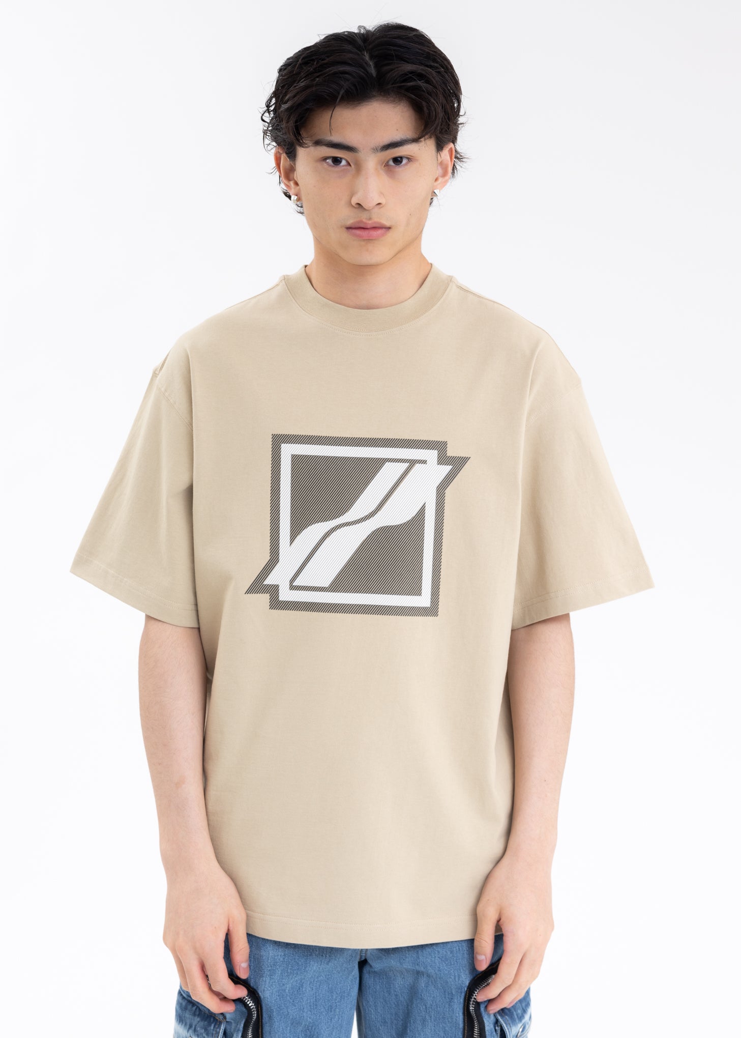 【関税込み】We11done ピンク Teddy Logo Tシャツ We11done logo-print Cotton T-shirt | Pink | FARFETCH