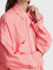 IRO Founda Overshirt - Coral Fluro - Thumbnail 4