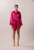 nonchalantlabel Daphne Tie Front Dress - Pink - Thumbnail 1