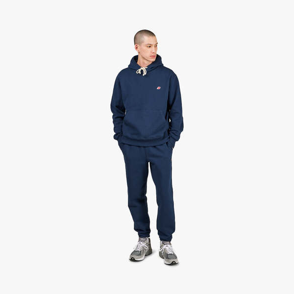 New Balance Made in USA Core Pullover Hoodie - Natural Indigo  